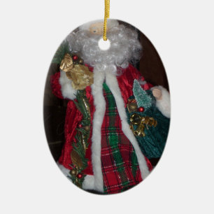 Royalet Play Santa Collection. Julgransprydnad Keramik