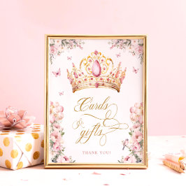Royalet Princess Födelsedagsfest Poster