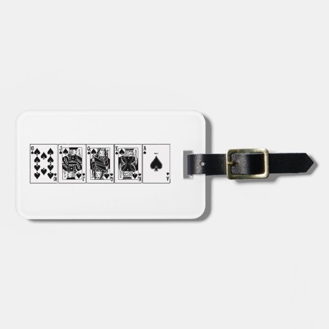 Royalet Rak tömningsspets för Casino Nght Poker- Bagagebricka (Horisontell Framsida)