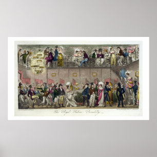 Royalet Saloon, Piccadilly, från "The English Sp Poster