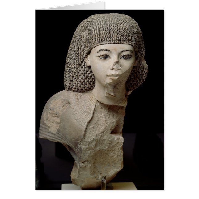 Royalet Scribe, Meniou, Nya Kungariket Hälsningskort (Framsidan)