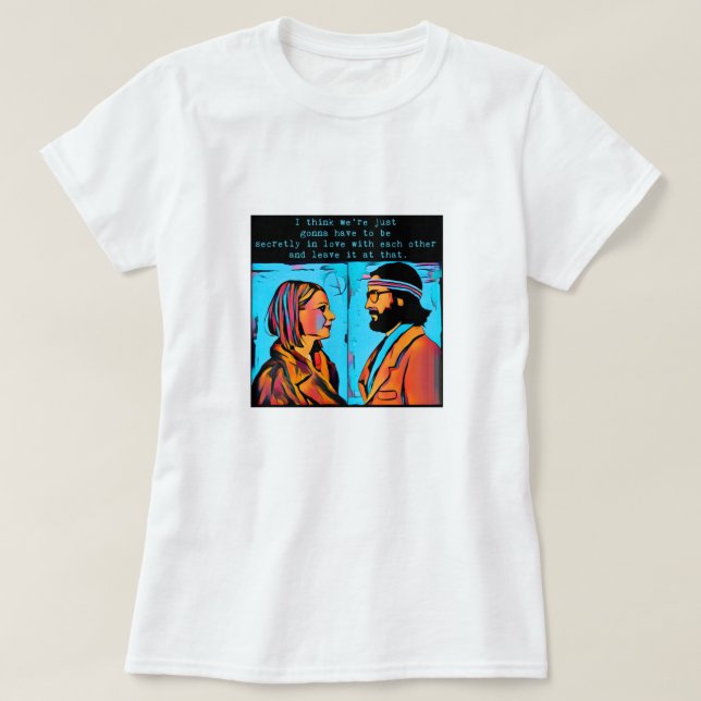 Royalet Tenenbaums Margot och Ritchie T Shirt (Design framsida)