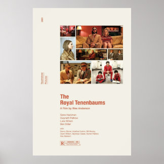 Royalet Tenenbaums Poster