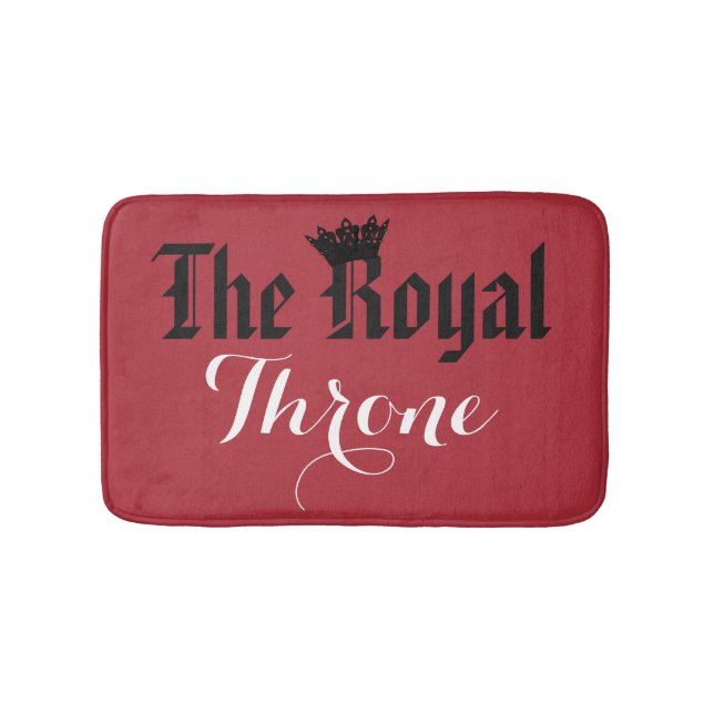 "Royalet Throne" Bath Mat Badrumsmatta (Framsidan)