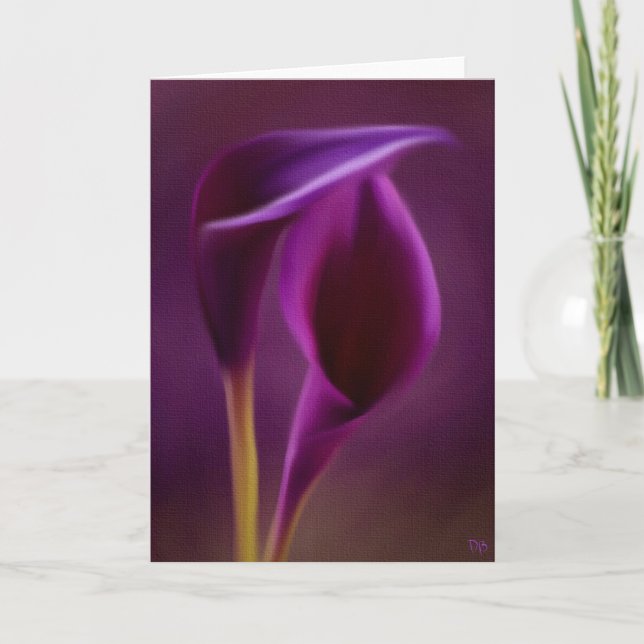 Royalets Blommigt-kort Tack Kort (Framsida)