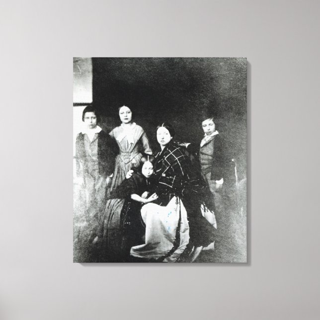 Royalets familj canvastryck (Framsida)