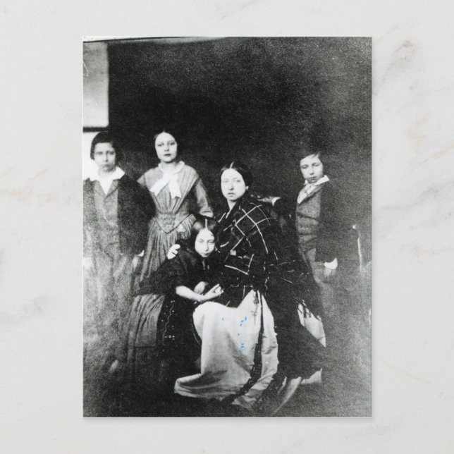 Royalets familj vykort (Framsida)