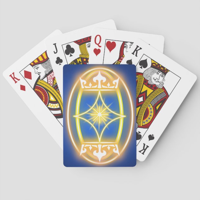 Royalets Gult Casinokort (Baksidan)