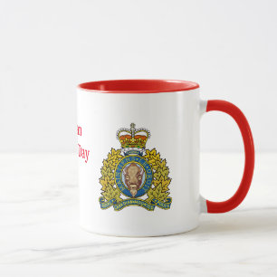 Royalets kanadensiska monterade polisdag Mugg