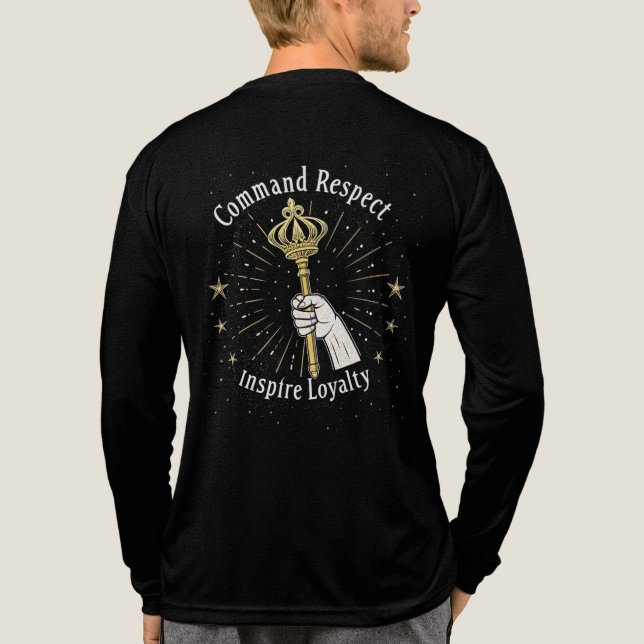 "Royalets kraft och lojalitet T Shirt (Baksida)