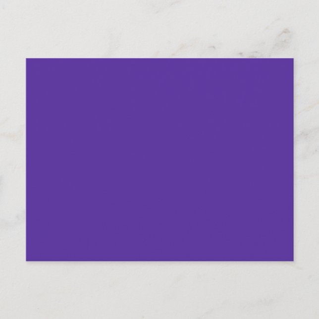 ROYALETS LILA (fast färg) ~ Vykort (Framsida)