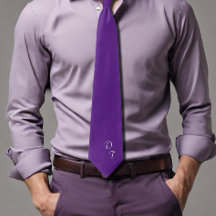 royalets lila - monogrammet