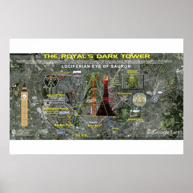 Royalets Mörk Torn Poster (Framsidan)