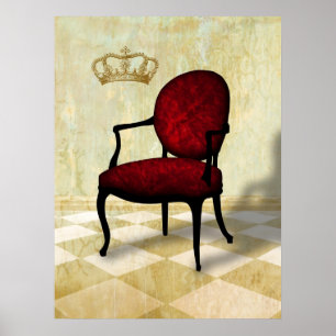 Royalets ordförande och Krona Poster