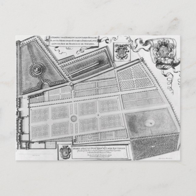 Royalets plan vykort (Framsida)