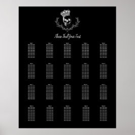 Royalets skullmottagningsschema poster