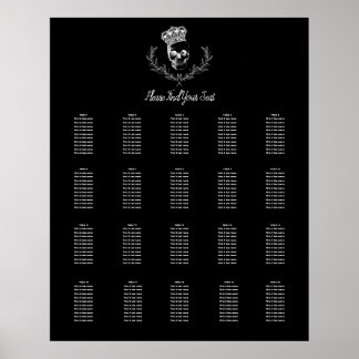 Royalets skullmottagningsschema poster
