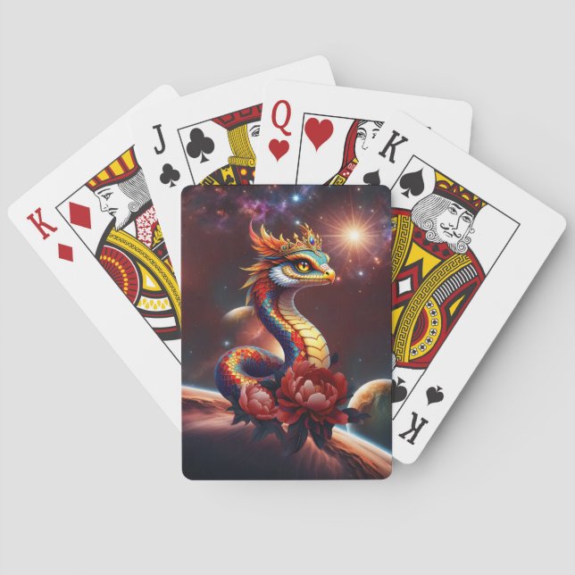 Royalets stjärna. casinokort (Baksidan)