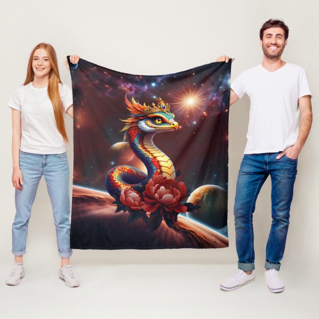 Royalets stjärna. fleecefilt (På plats)