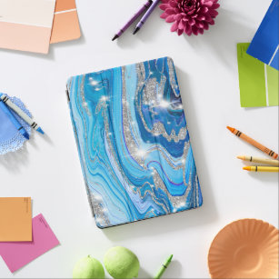 Royally Blue Agate iPad Case & Covers iPad Air Skydd