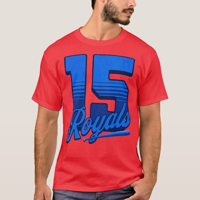 Royals Kansas city Nummer T Shirt (Framsida)