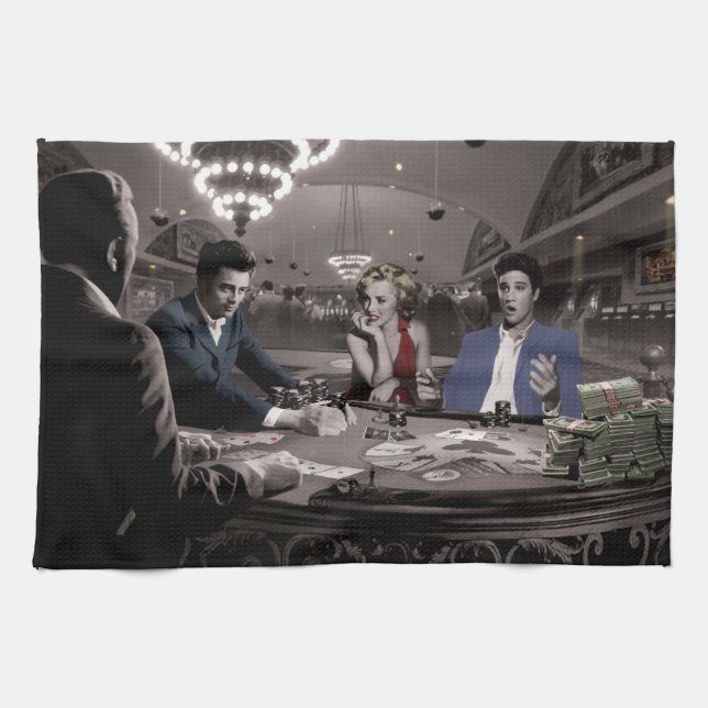 Royalspolning 2 kökshandduk (Horisontell)