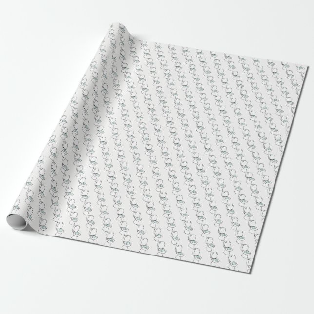 Royalspolning Presentpapper (Utrullad)