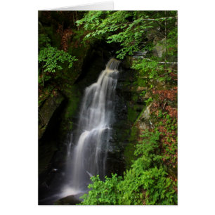Royalston Falls Waterfall Hälsningskort