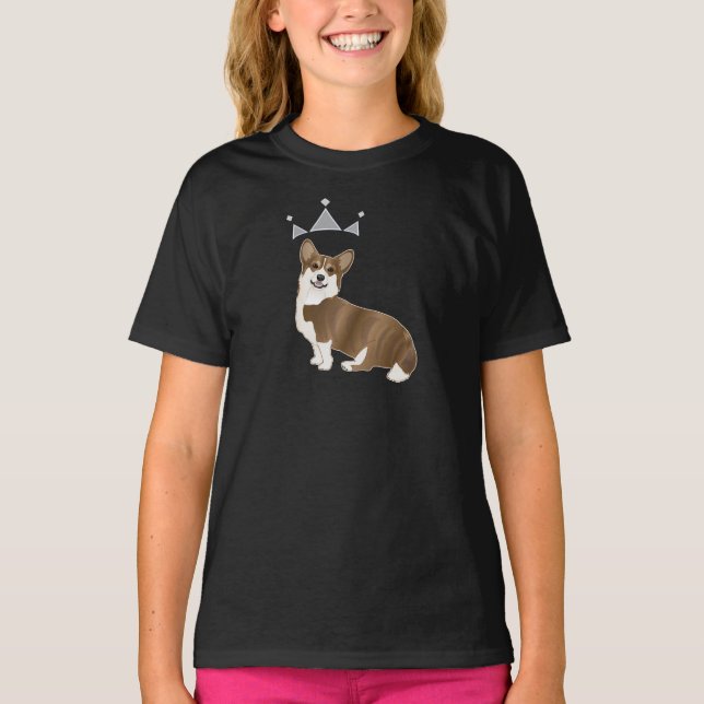 Royalty Corgi! T-Shirt (Framsida)