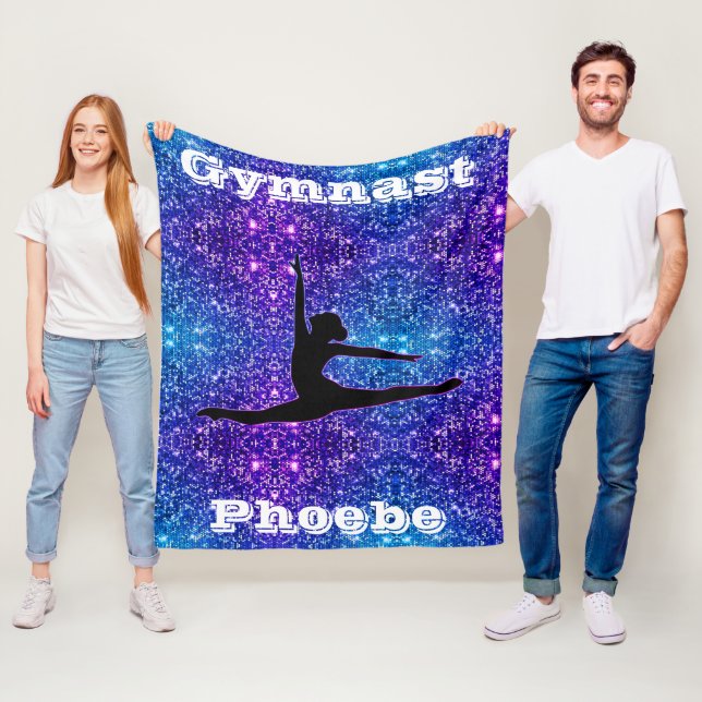 Royalty Gnistra Gymnastics Fleece Blanket (På plats)