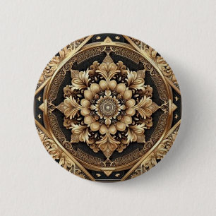Royalty Golden Button Knapp
