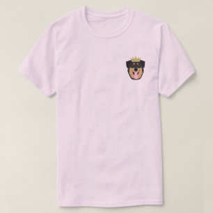 Royalty Rottweiler Hund T Shirt