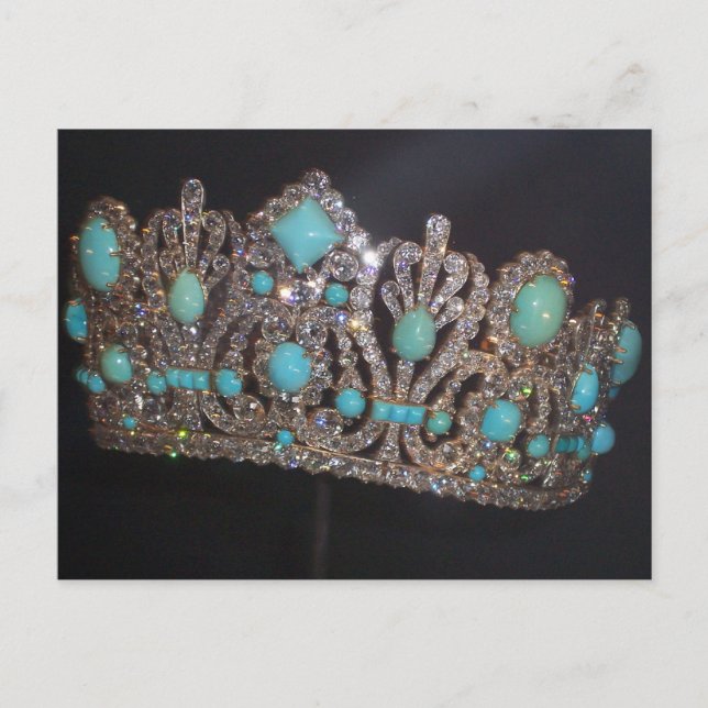Royalty...Tiara Postcard Vykort (Framsida)