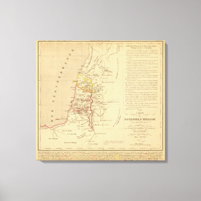 Royaume d'Herode Canvastryck (Framsida)