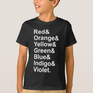 ROYGBIV Röd Orange Gul Grön Blå Indigo Violett Tröja