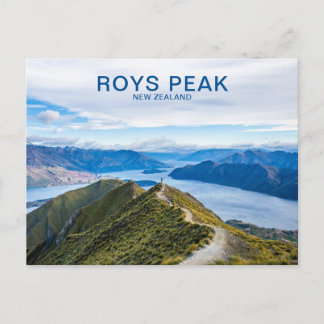 Roys Peak Wanaka New Zealand Travel Vykort