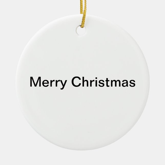 Roz julprydnad julgransprydnad keramik (Framsidan)