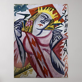 Rozanova - Diamantdrottning 1915 Poster