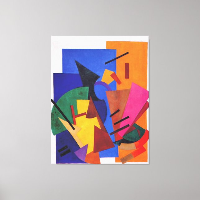 Rozanova - flygning med flygplan, canvastryck (Framsida)