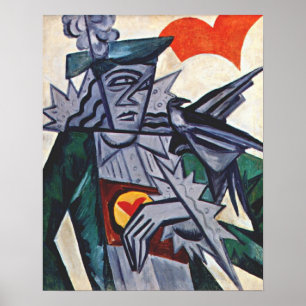 Rozanova - Jack av örter 1915 Poster