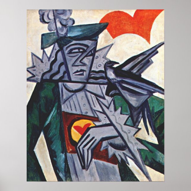 Rozanova - Jack av örter 1915 Poster (Framsidan)