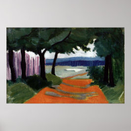 Rozanova - Liggande 1909 Poster