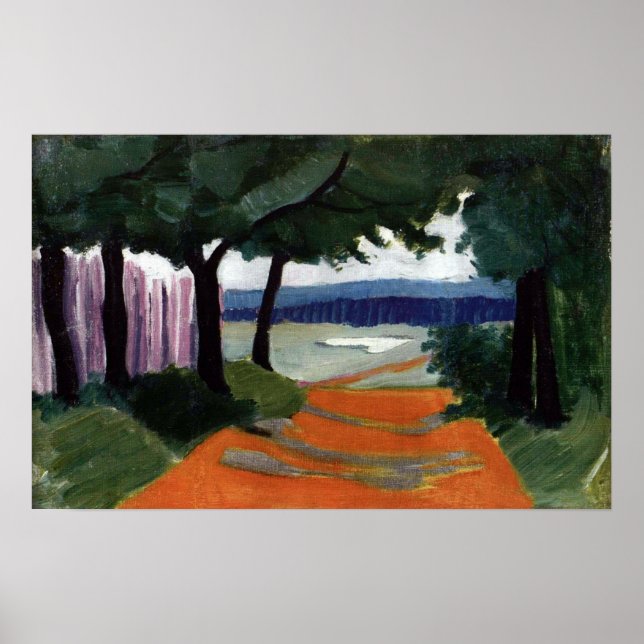 Rozanova - Liggande 1909 Poster (Framsidan)