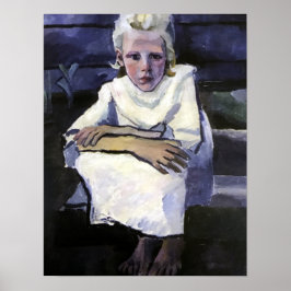 Rozanova - Porträtt från en flicka 1911 Poster