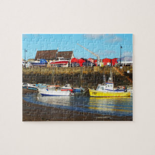Rozel hamn vid lågvatten, Jersey Pussel