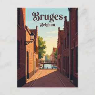 Rozenhoedkaai Gränd Belgien Vykort