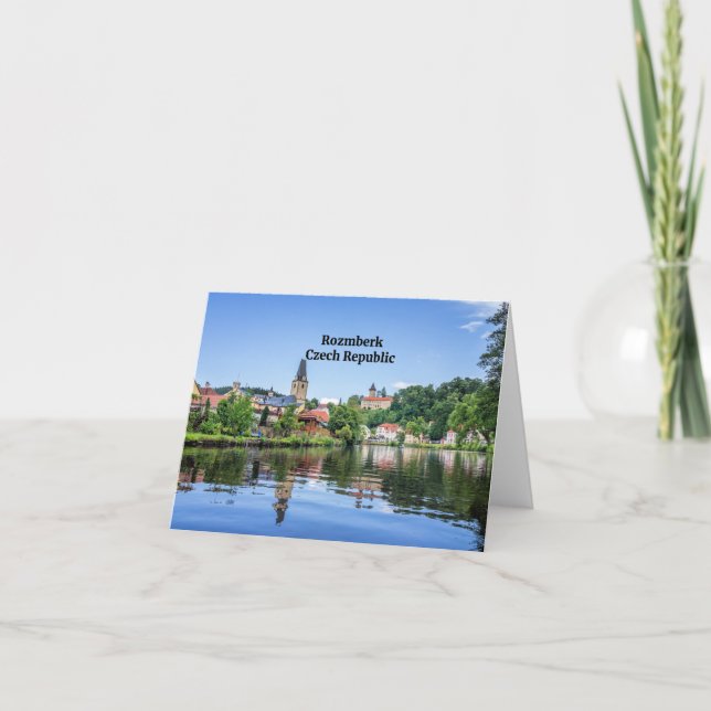 Rozmberk, Tjeckien Kort (Framsida)