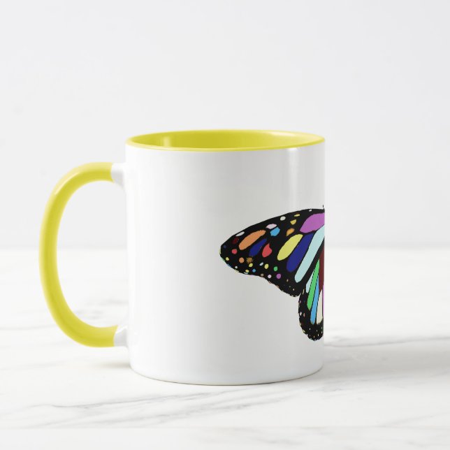 RP-färgad fjäril Mugg (Vänster)