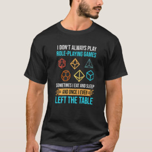RPEN-penna och uppspelning av Papper roll Spelroll T Shirt