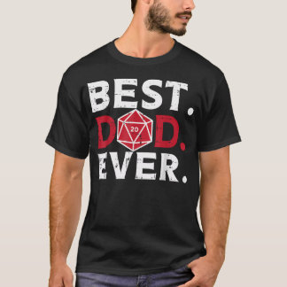 Rpg Bästa Pappa Någonsin Rolig Gamer Pappa Papa T Shirt